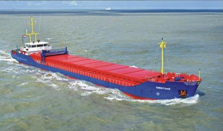 Tàu 2600 tấn xuất khẩu Hà Lan