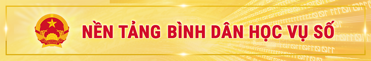 BÌNH DÂN HỌC VỤ SỐ